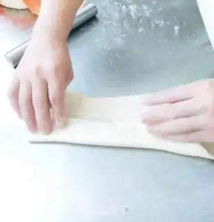 Make Milky cotton toast step 21