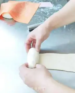 Make Milky cotton toast step 24