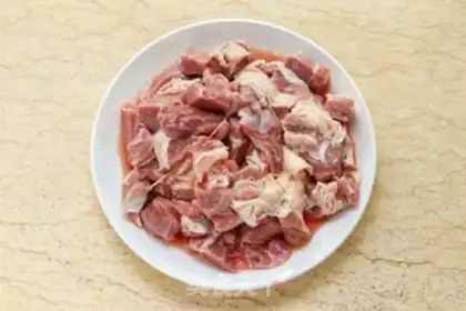 Make Red calf step 1
