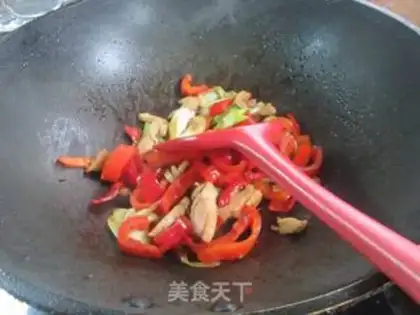 Make Onion chicken leg, red pepper step 11
