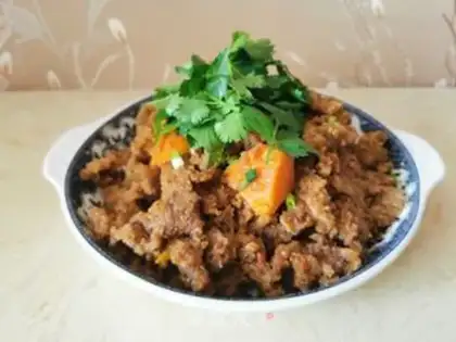Make Steamed lamb step 20