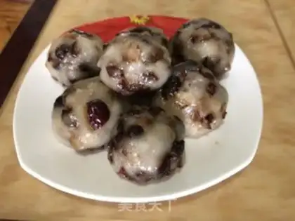 Make Red-tree rice cake step 7