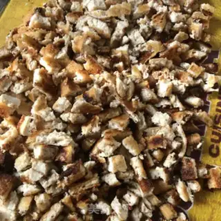 Make Roach tofu shrimp bag step 14