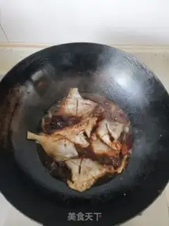 Make Red-burned flatfish step 8
