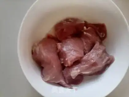 Make Fresh meat soup step 0
