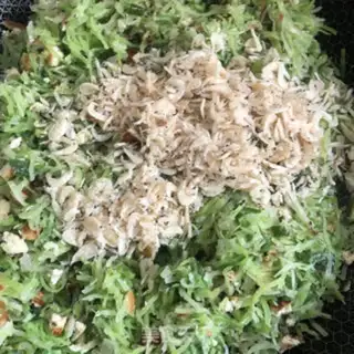 Make Roach tofu shrimp bag step 19