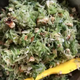 Make Roach tofu shrimp bag step 21