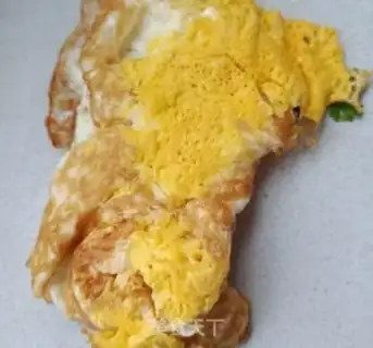 Make Fried omelet step 8