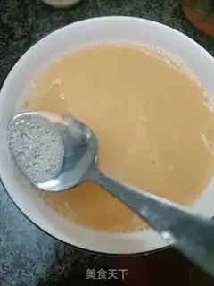 Make Egg tofu steamed eggs step 3