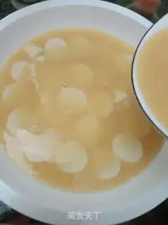 Make Egg tofu steamed eggs step 4