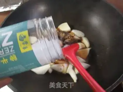 Make The abalone burns white step 8