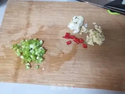 Make Red tofu step 1