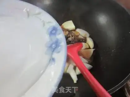 Make The abalone burns white step 9
