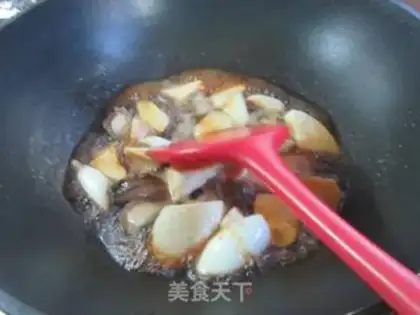 Make The abalone burns white step 10