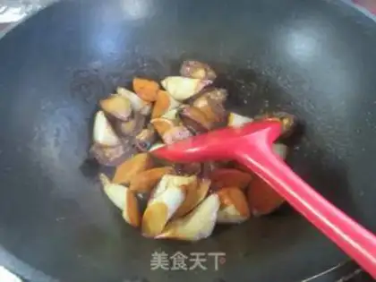 Make The abalone burns white step 11