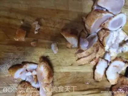 Make Chicken bun step 2