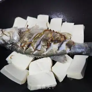 Make Tofu-burned bass step 5