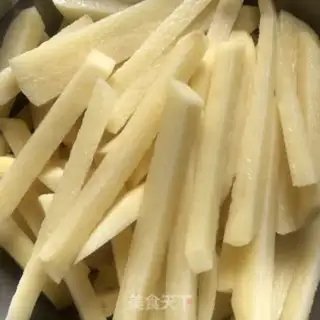 Make French fries step 0