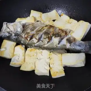 Make Tofu-burned bass step 6