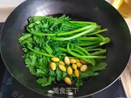 Make Shrimp berries, mustard step 1
