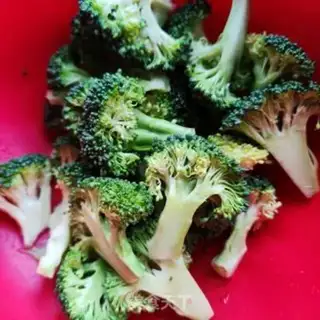 Make Five flowers for broccoli step 2