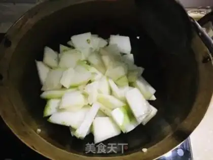 Make Home-cooked melons step 1