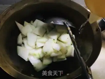 Make Home-cooked melons step 2