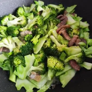 Make Five flowers for broccoli step 6