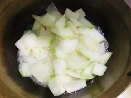 Make Home-cooked melons step 5
