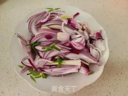 Make ♪ Onion fried lamb ♪ step 2