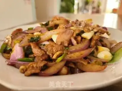 Make ♪ Onion fried lamb ♪ step 6