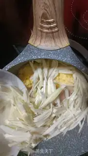 Make White fried eggs step 5