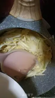 Make White fried eggs step 8