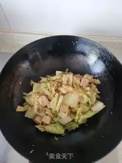 Make The cabbage is frozen tofu step 5