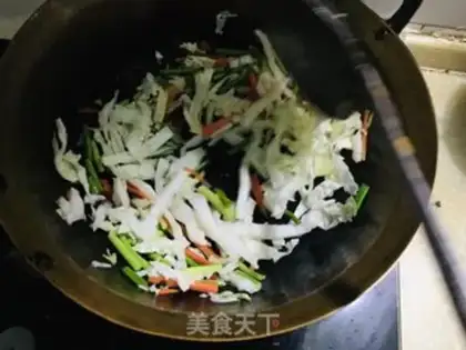Make Fried noodles step 4