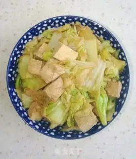 Make The cabbage is frozen tofu step 6
