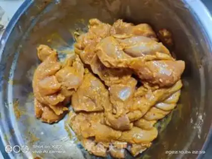 Make Chicken steak burger step 11