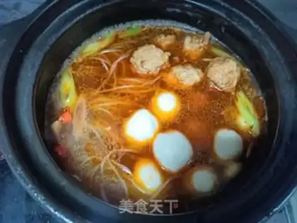 Make Powder meatballs step 8