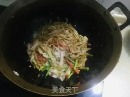Make Fried noodles step 10