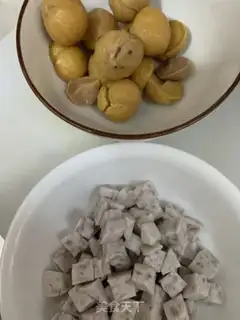 Make ♪ Chestnut poaching rice ♪ step 1