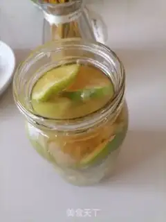 Make Honey lemon tea step 3
