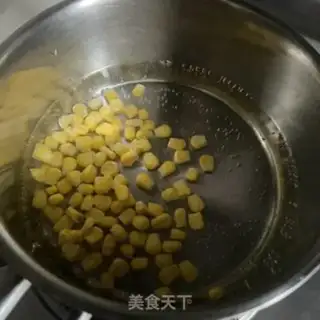 Make Five oatmeal milk corn congee step 2
