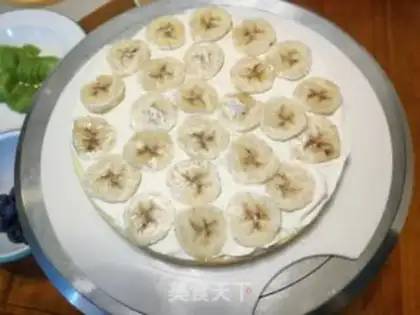 Make Three floors of fruit cake step 4