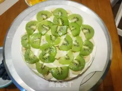 Make Three floors of fruit cake step 5
