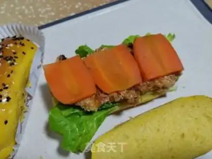 Make A chicken burger from Orleans step 15