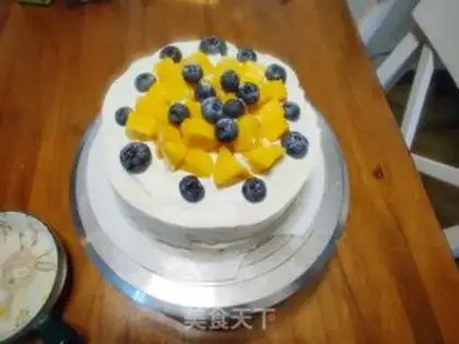 Make Three floors of fruit cake step 16