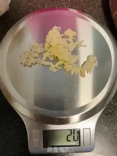 Make Silver-eared apple sugar step 1
