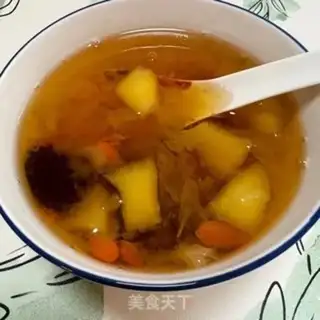 Make Silver-eared apple sugar step 4