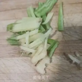 Make Hot peppers and lilies step 3