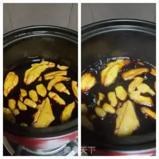 Make Pig-legged ginger an egg step 2